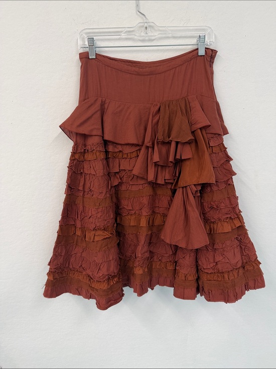 Anthropologie Dresses & Skirts - Lithe Anthropologie Layered Ruffle Skirt
